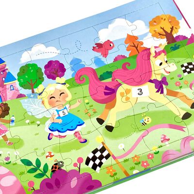 Unicorns & Fairies Jigsaw Book