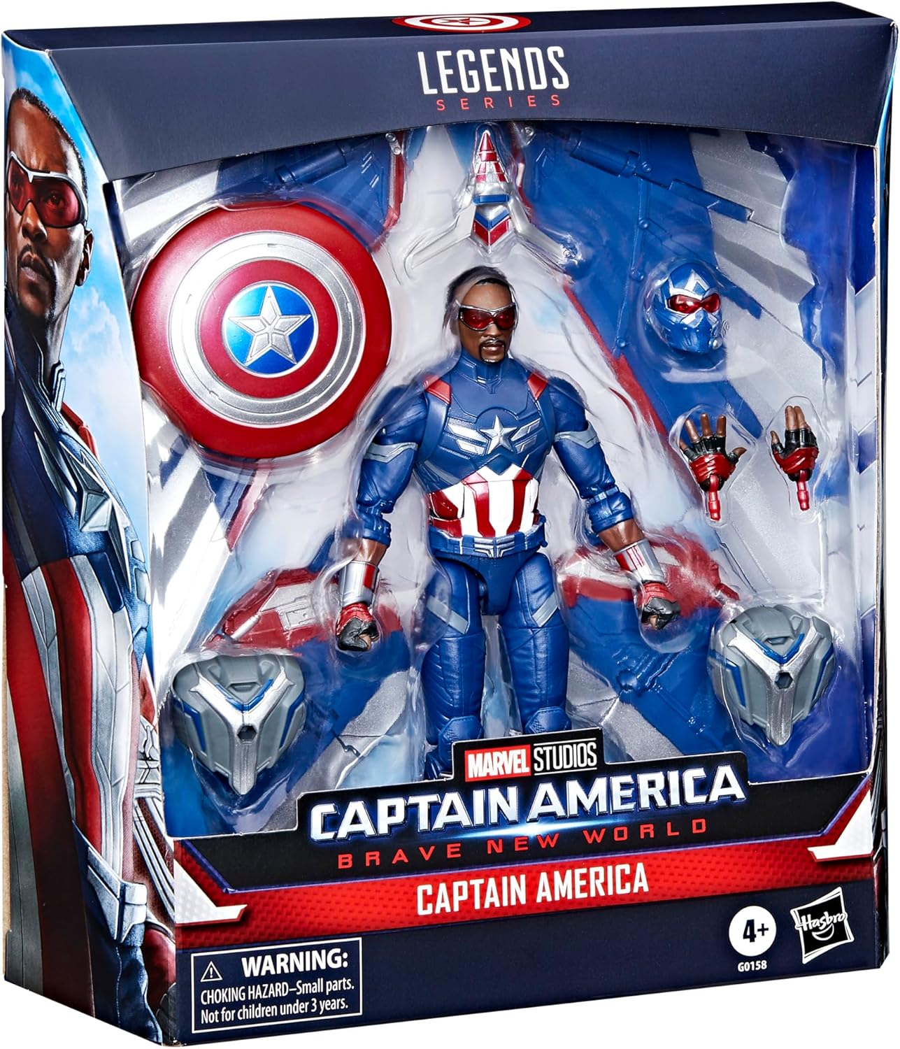 Marvel Legends Series Captain America Deluxe Action Figure