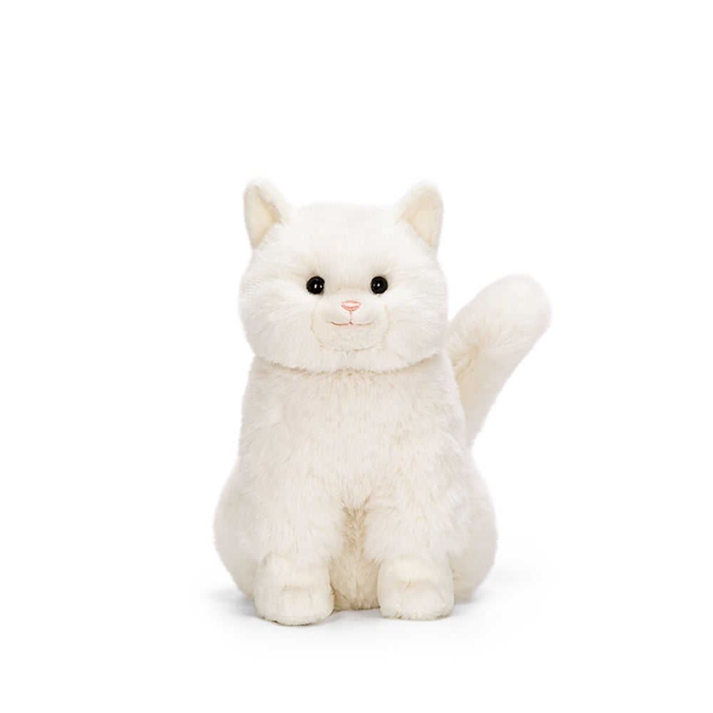 Soft Milk White Cat 25cm Soft Toy