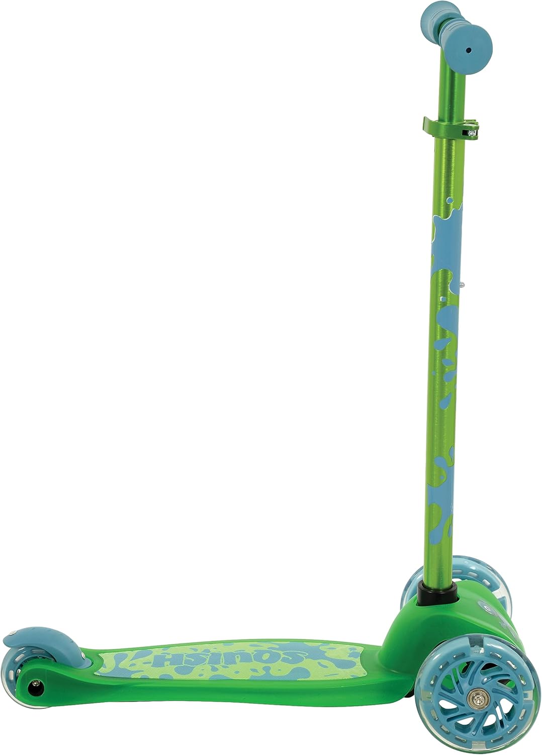 Squish Mini Flex LED Tilt Scooter - Green