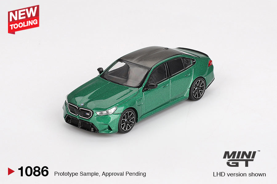 Mini GT BMW M5 Isle of Man Green Metallic 1:64 Die Cast