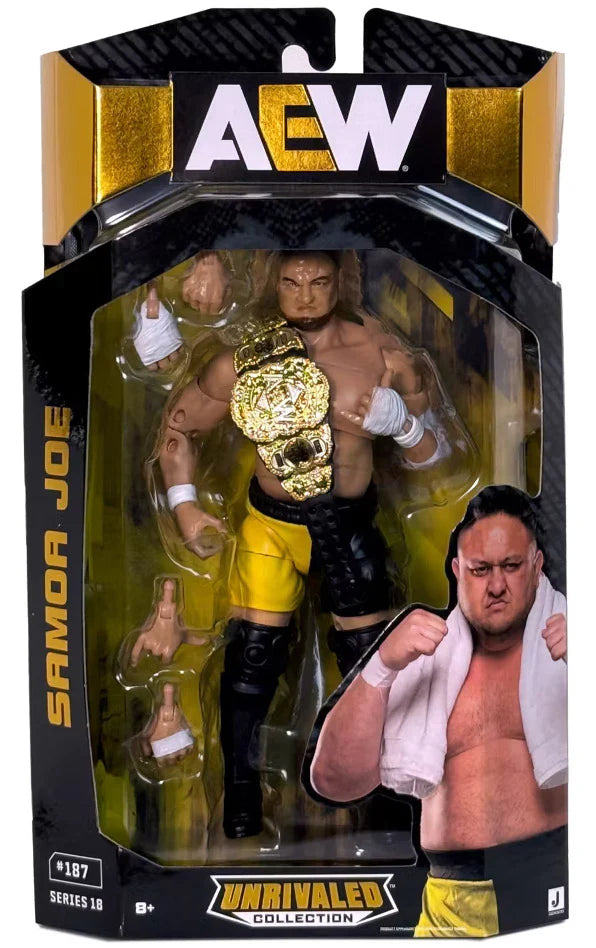 AEW Unrivaled Series 18 Samoa Joe #187