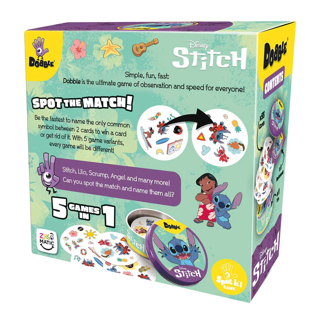 Dobble Disney Stitch Game