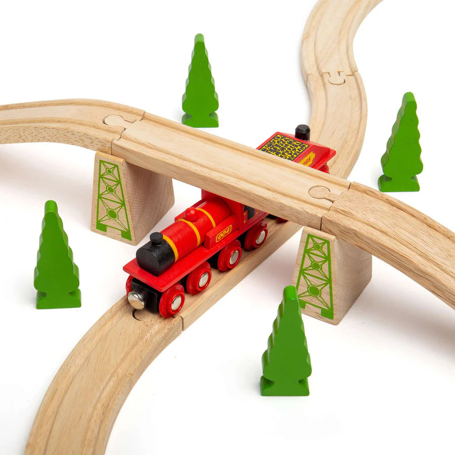 Red Coal Tender Train