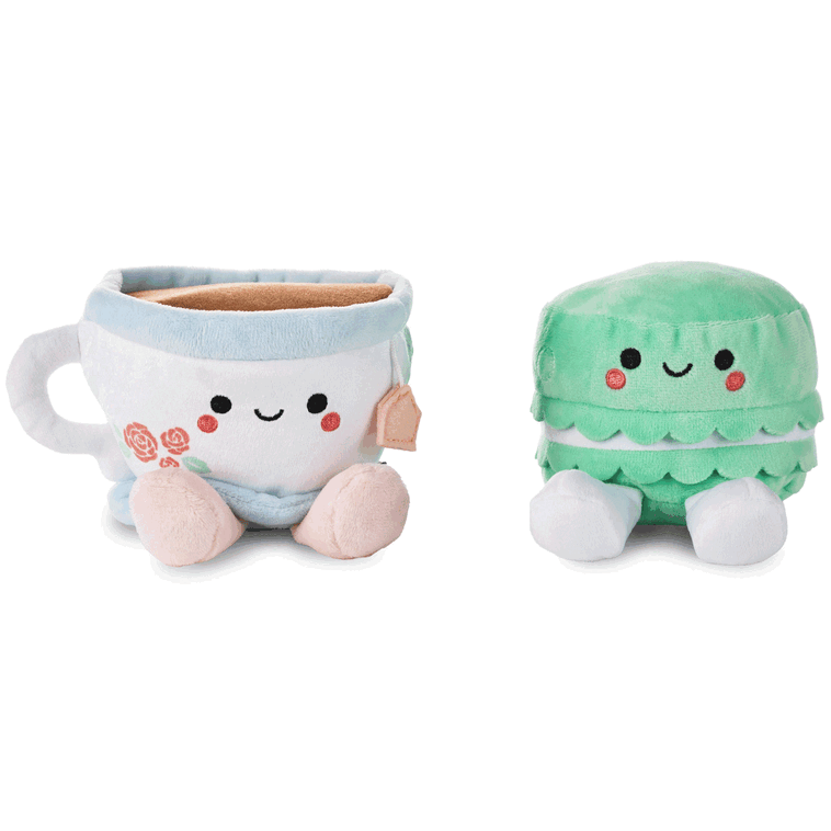 Hallmark Better Together Tea & Macaroon Plush Toy