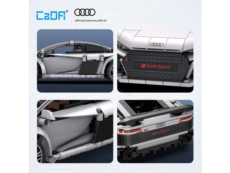 Cada Audi R8 Coupe 1:14 Scale 536 Piece Set Construction Set