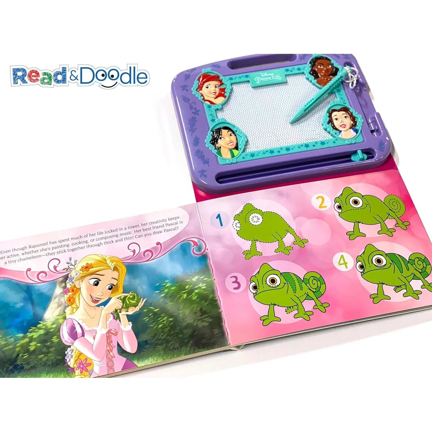 Disney Princess Magnetic Drawing Board & Book
