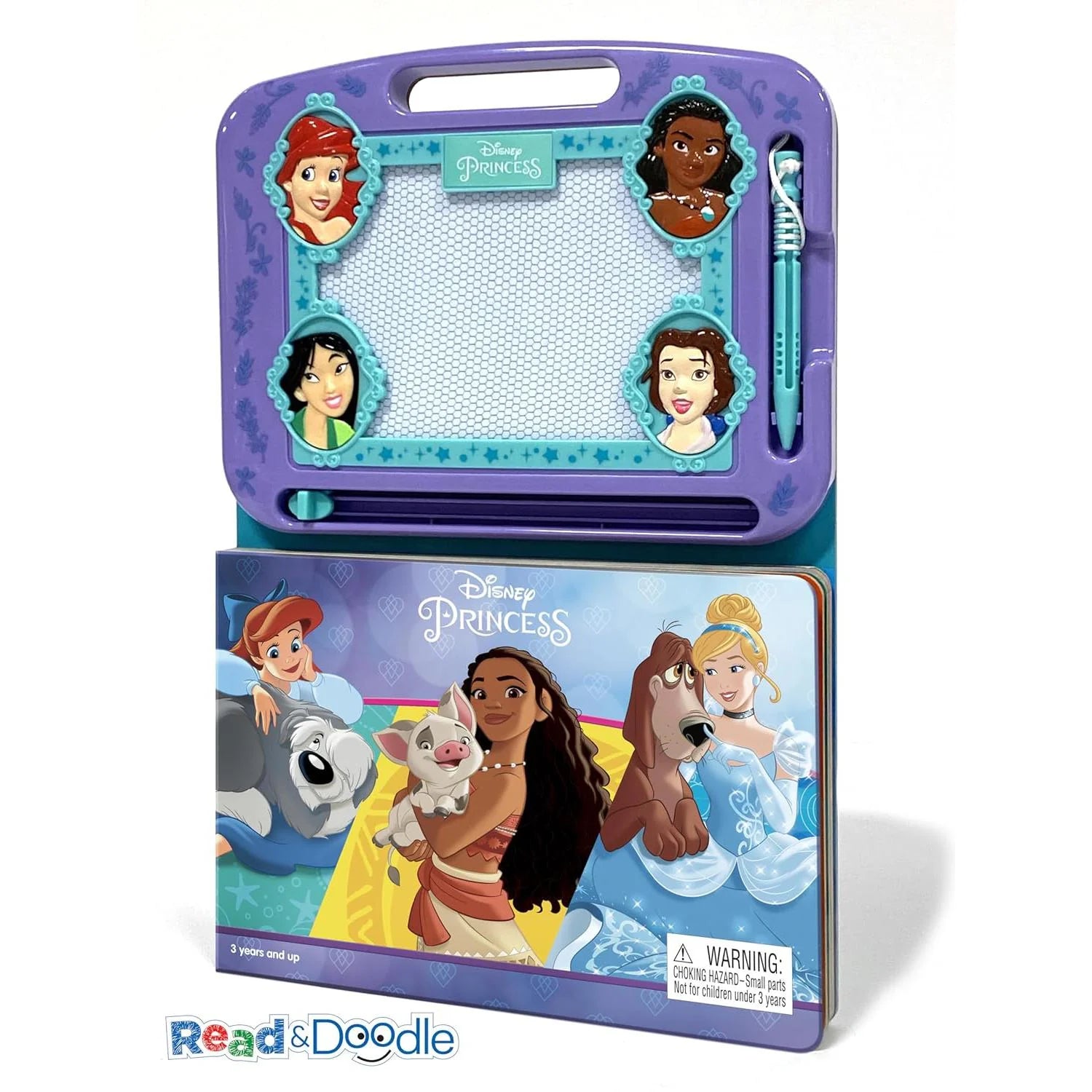 Disney Princess Magnetic Drawing Board & Book