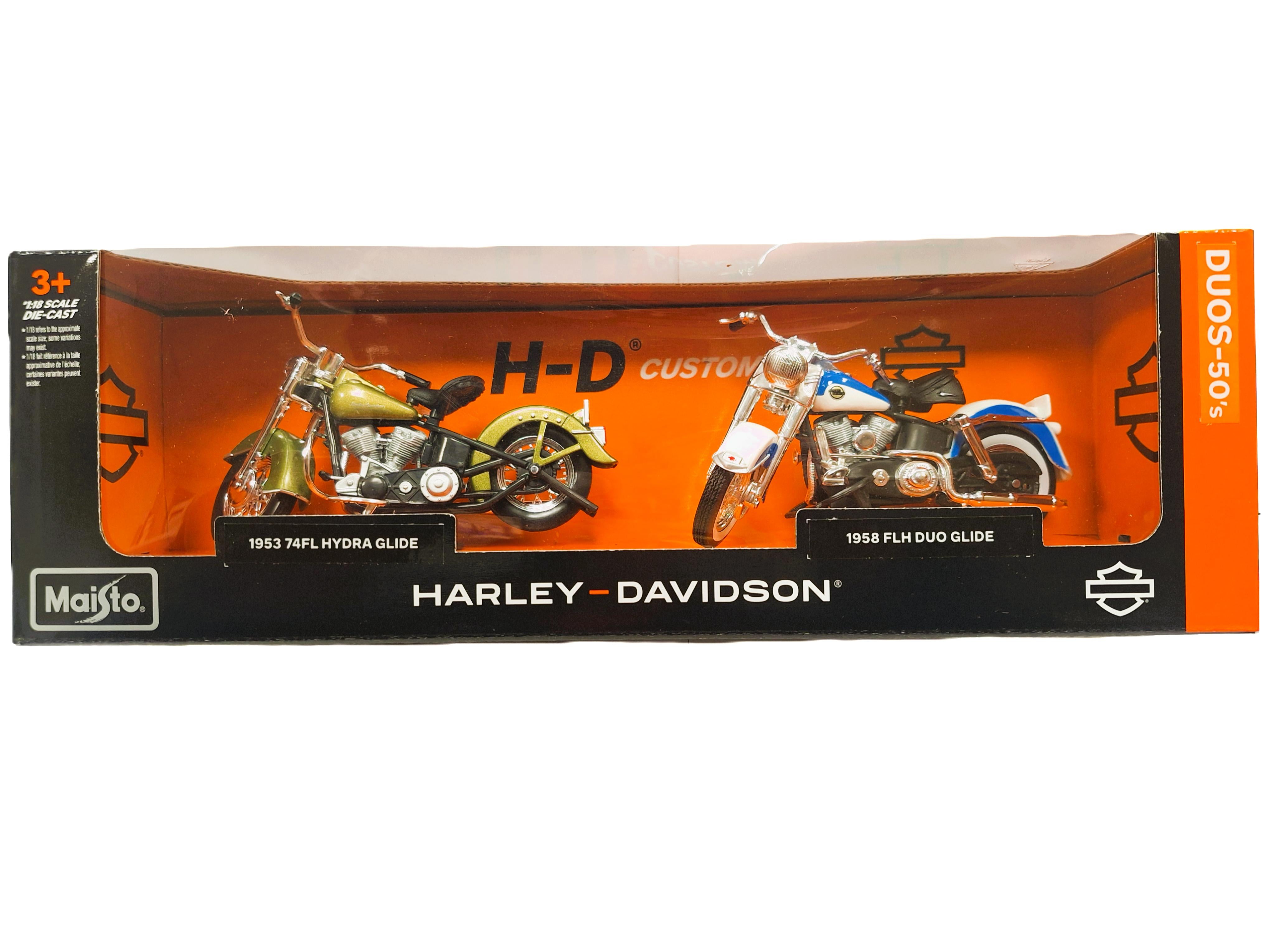 Maisto Harley Davidson Decades Duos 1:18 Scale