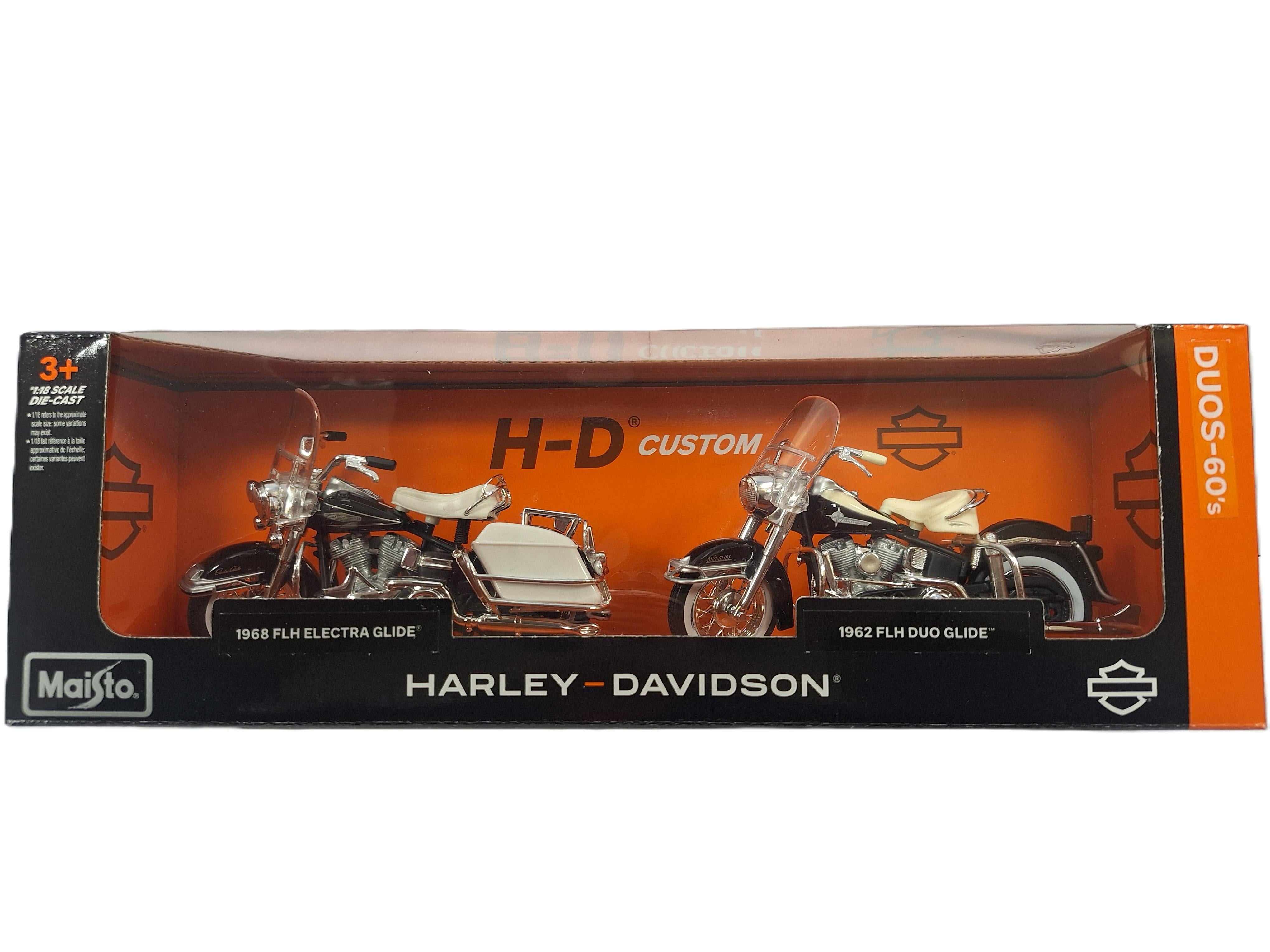 Maisto Harley Davidson Decades Duos 1:18 Scale
