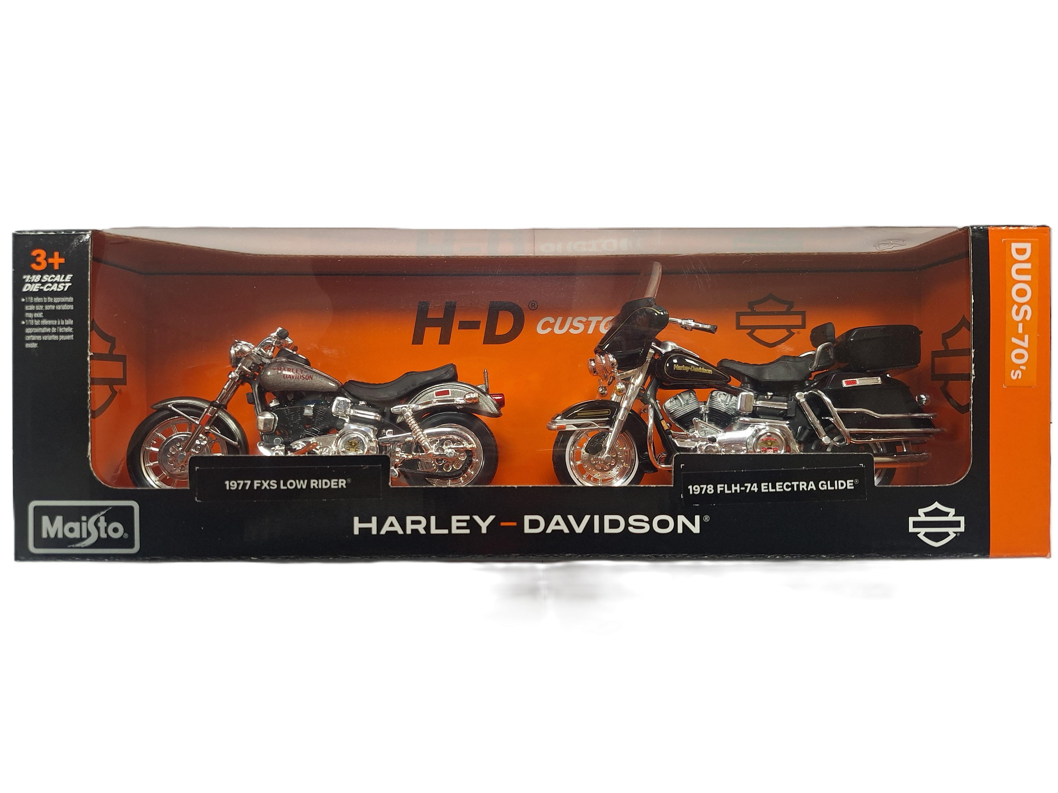 Maisto Harley Davidson Decades Duos 1:18 Scale