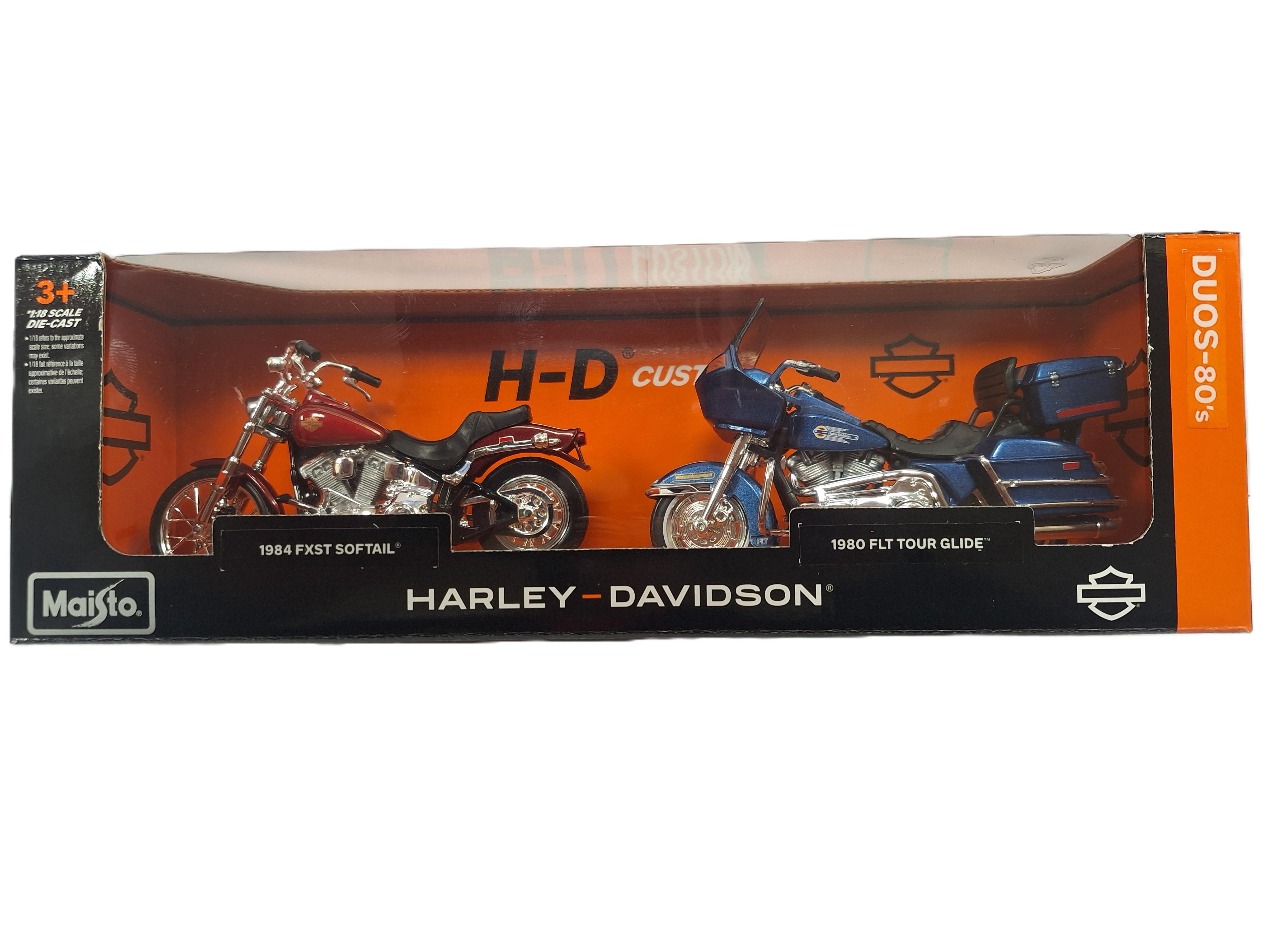 Maisto Harley Davidson Decades Duos 1:18 Scale