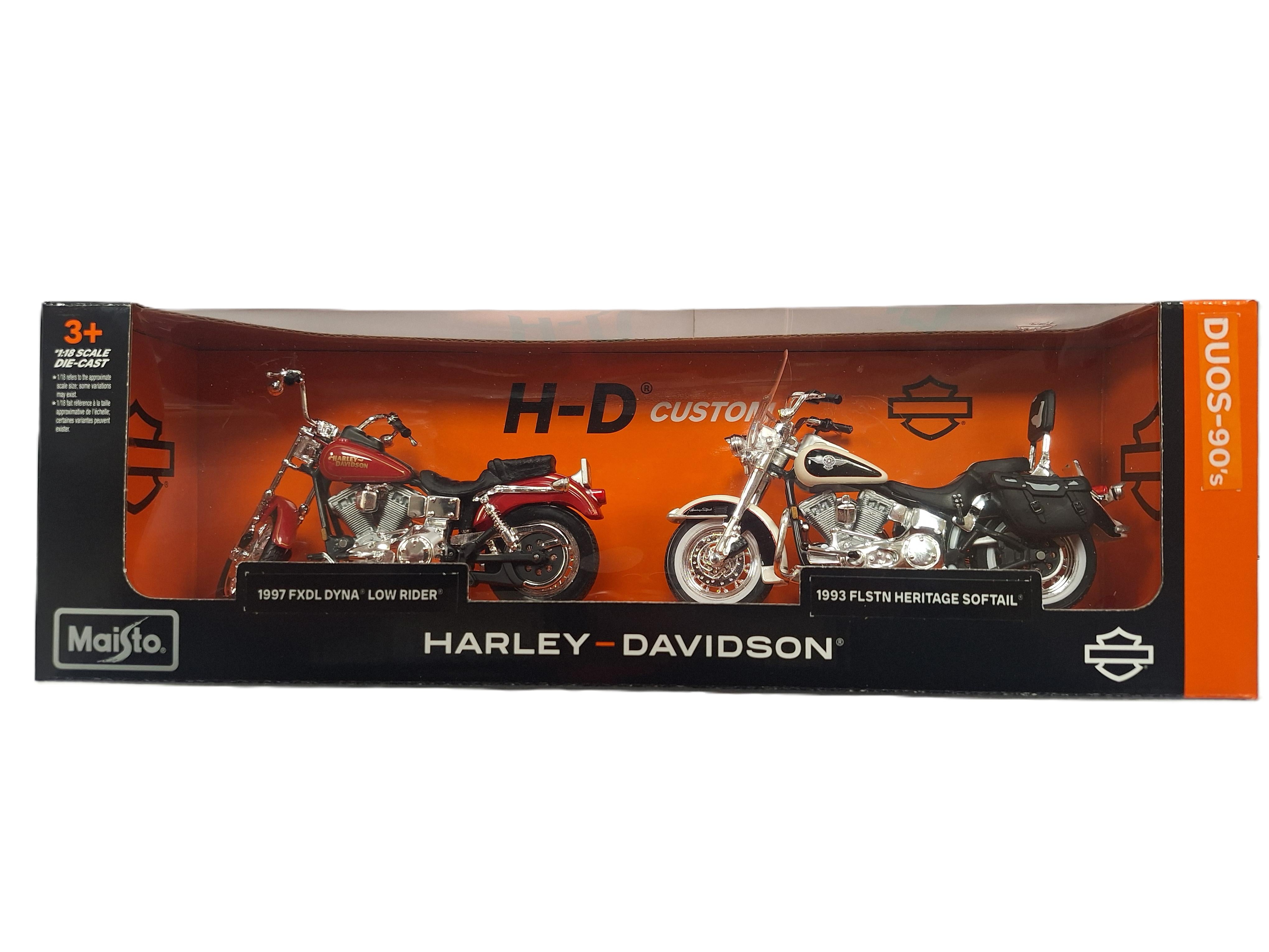Maisto Harley Davidson Decades Duos 1:18 Scale