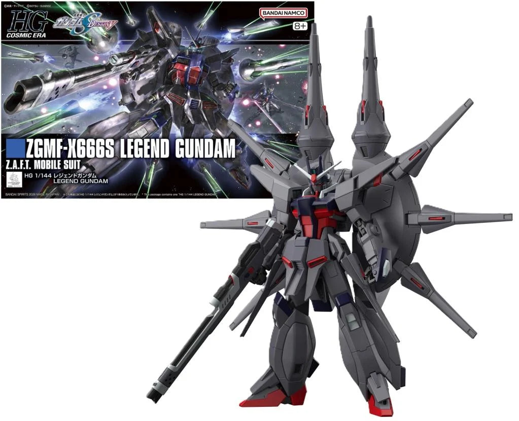 GUNDAM ZGMF-X666S Legand 1:144 Scale Kit
