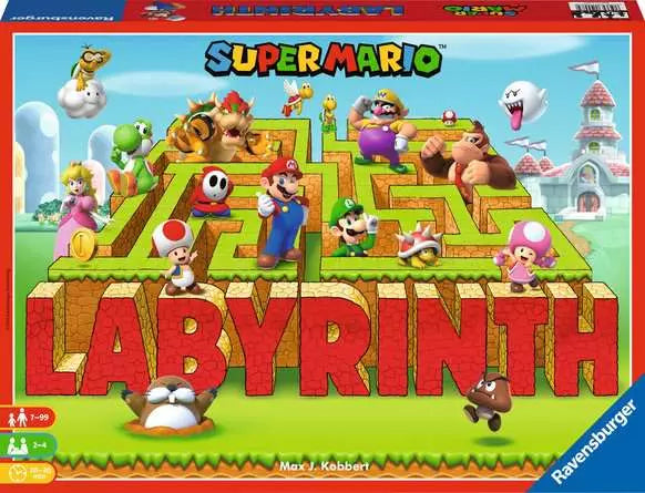 Super Mario Labyrinth Maze Game