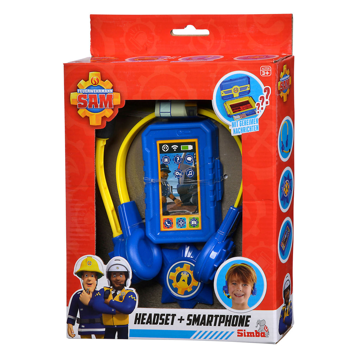 Fireman Sam Headset & Smartphone