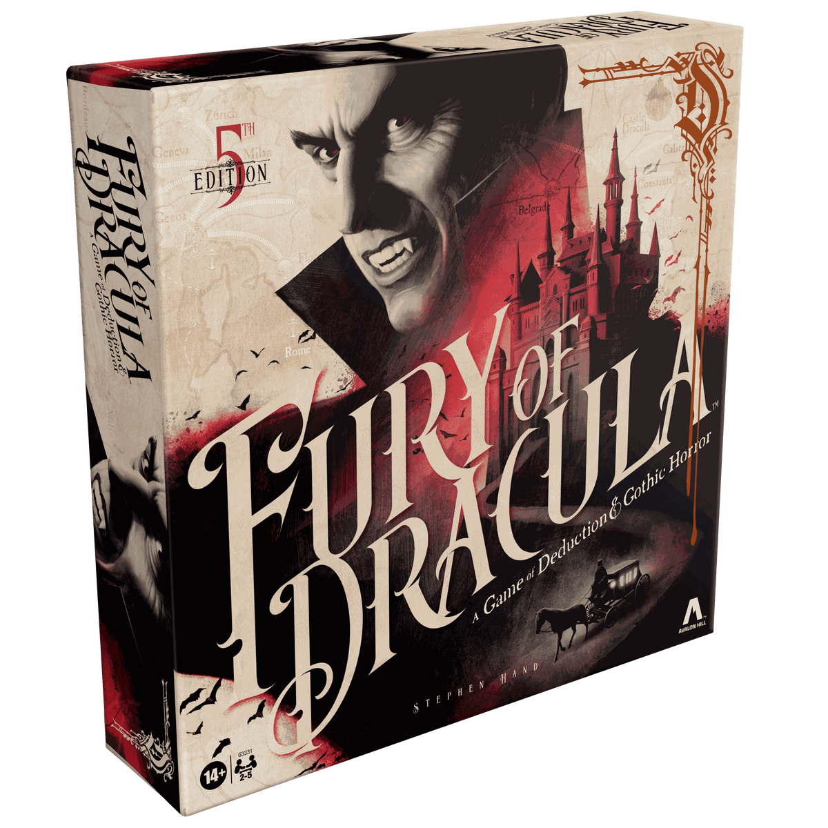 Fury of Dracula Board Game