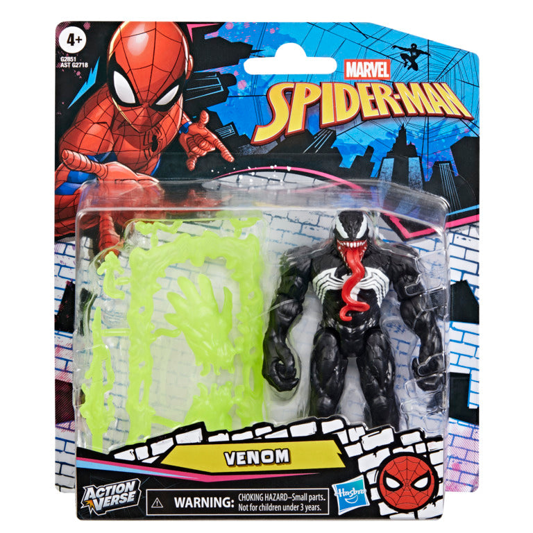 Marvel Spiderman ActionVerse Venom Figure