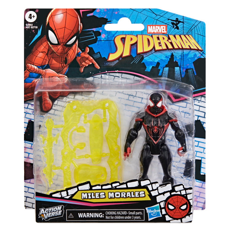 Marvel Spiderman ActionVerse Miles Morales Figure