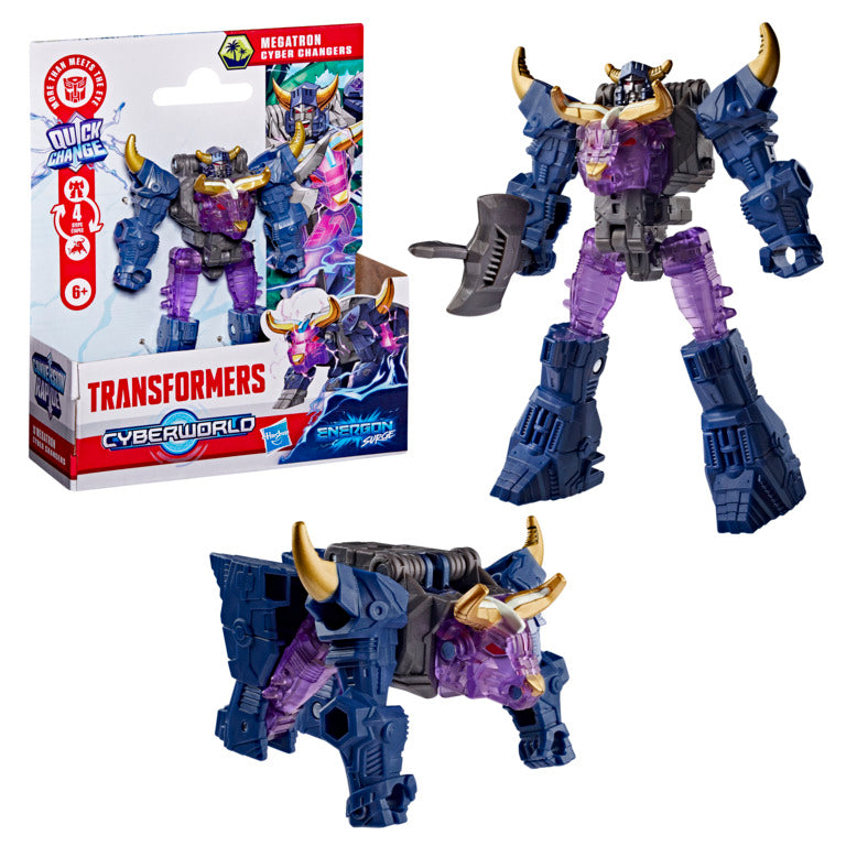 Transformers Cyberworld Cyber Changers Megatron