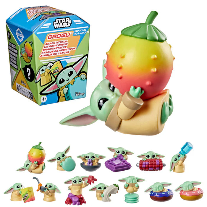 Star Wars Grogu Snack Attack 1.5" Mystery Figures