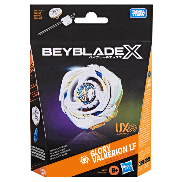 Beyblade X Glory Valkerion LF UX Infinity Starter Pack Set