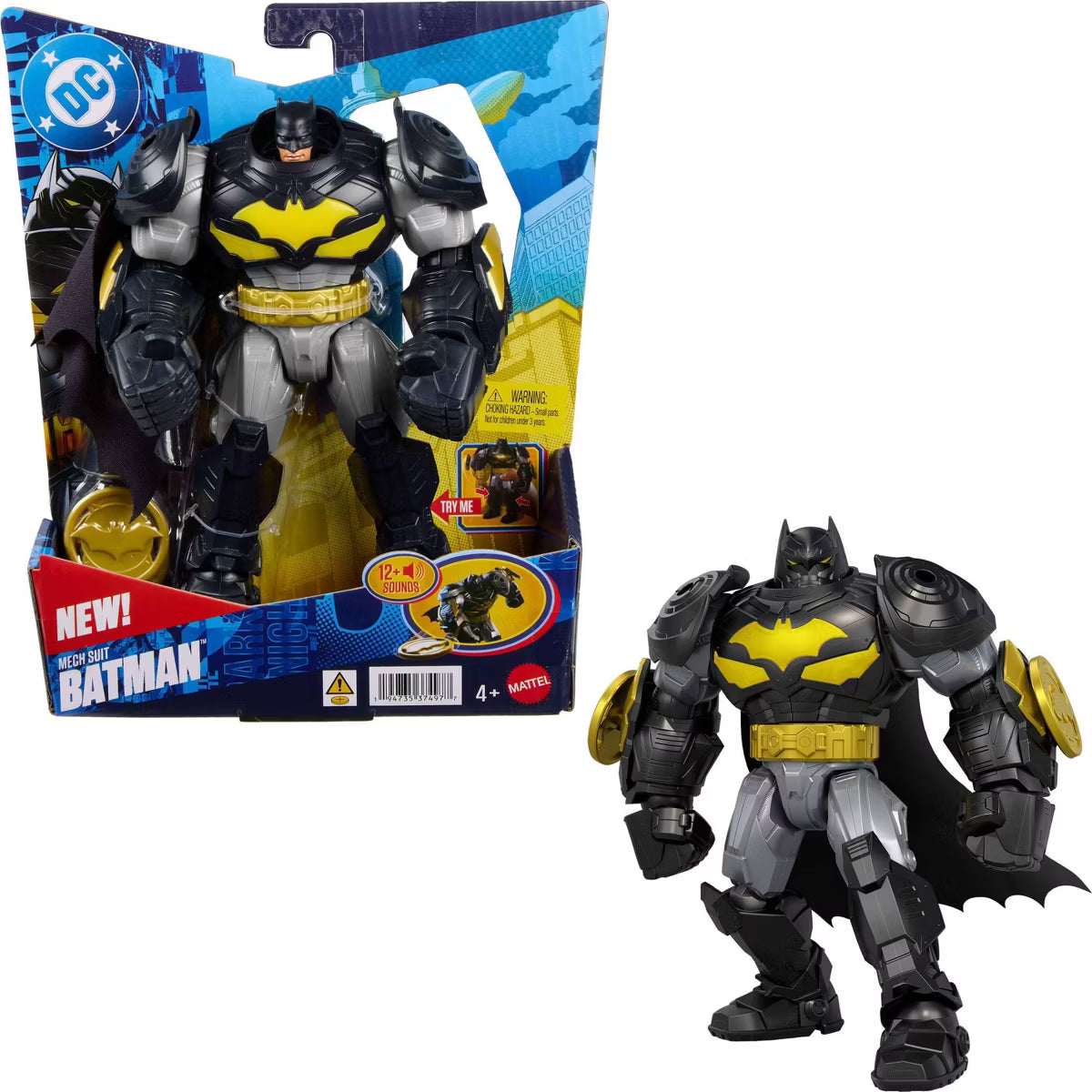 DC Core Batman Action Figure Light & Sound