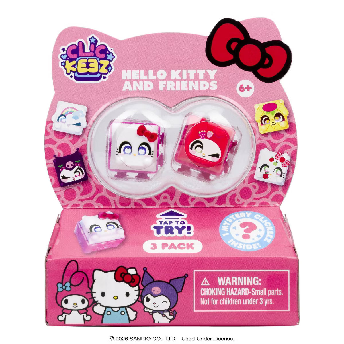 Clickeez Hello Kitty & Friends 3-Pack