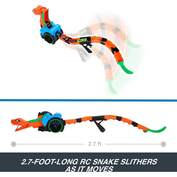 Hot Wheels Lets Race Slither & Strike RC Snake Playset