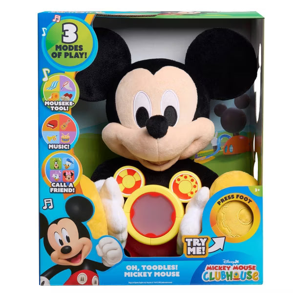 Disney Jr. Mickey Mouse Oh Toodles 30cm Interactive Soft Toy