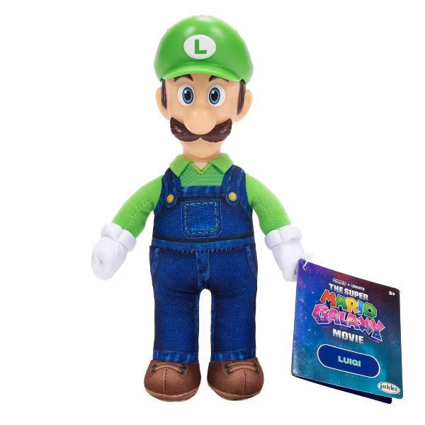 The Super Mario Galaxy Movie Luigi Soft Body Character