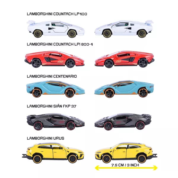Majorette Lamborghini 5 Pieces Giftpack
