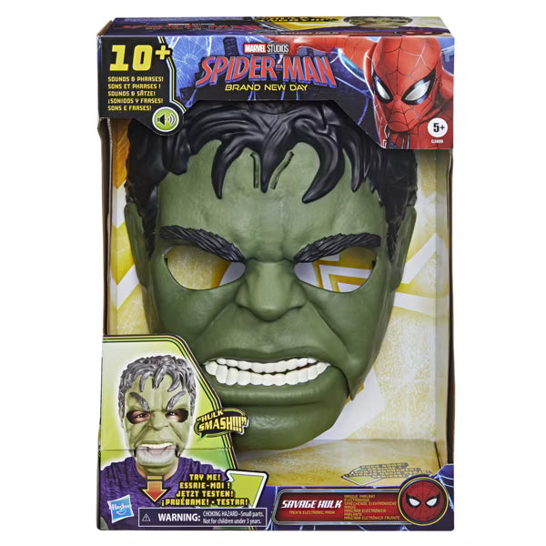 Spiderman Brand New Day Feature Hulk Mask