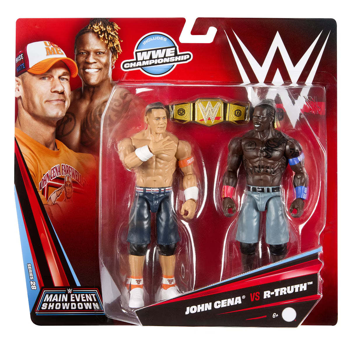 WWE Main Event Twin Pack John Cena vs R-Truth