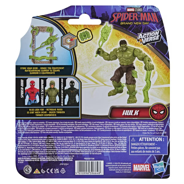 Marvel Spider-Man Brand New Day ActionVerse Hulk