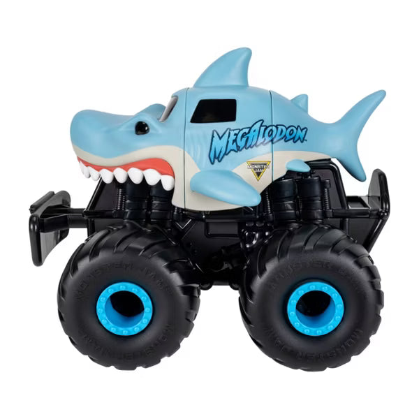 Monster Jam Monstruction Build & Crash Megalodon