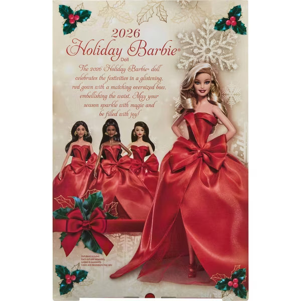 Barbie Signature Holiday Doll 2026 (Blonde Hair)