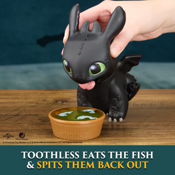 How to Train your Dragon Barfing Toothless