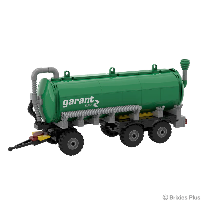 BRIXIES Plus Garant Kotte Tankanhänger 324 Piece Construction Set