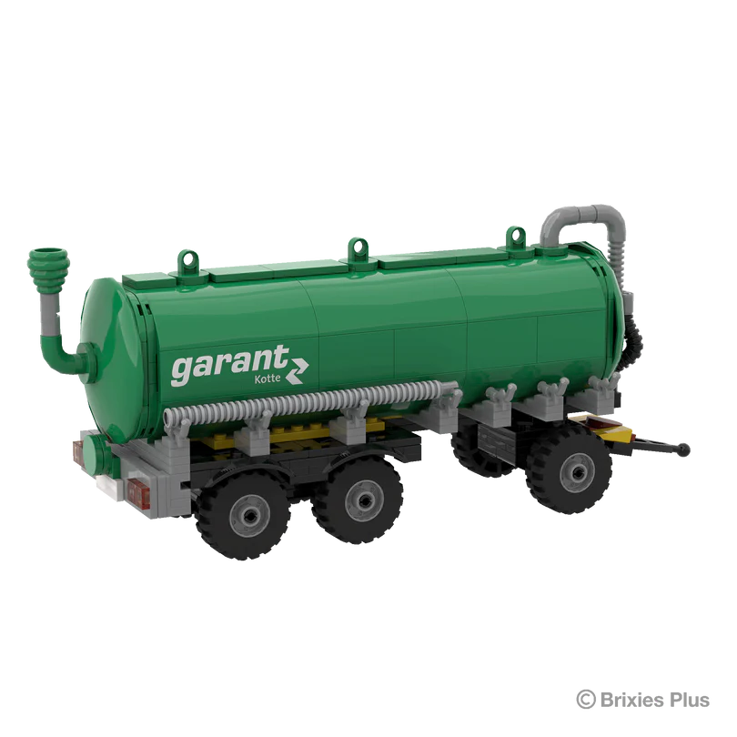 BRIXIES Plus Garant Kotte Tankanhänger 324 Piece Construction Set
