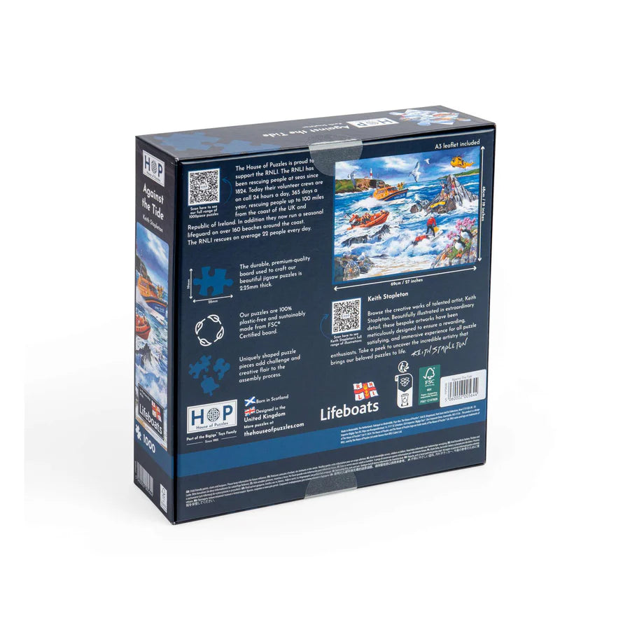 Against The Tide 1000 Piece Jigsaw Puzzle