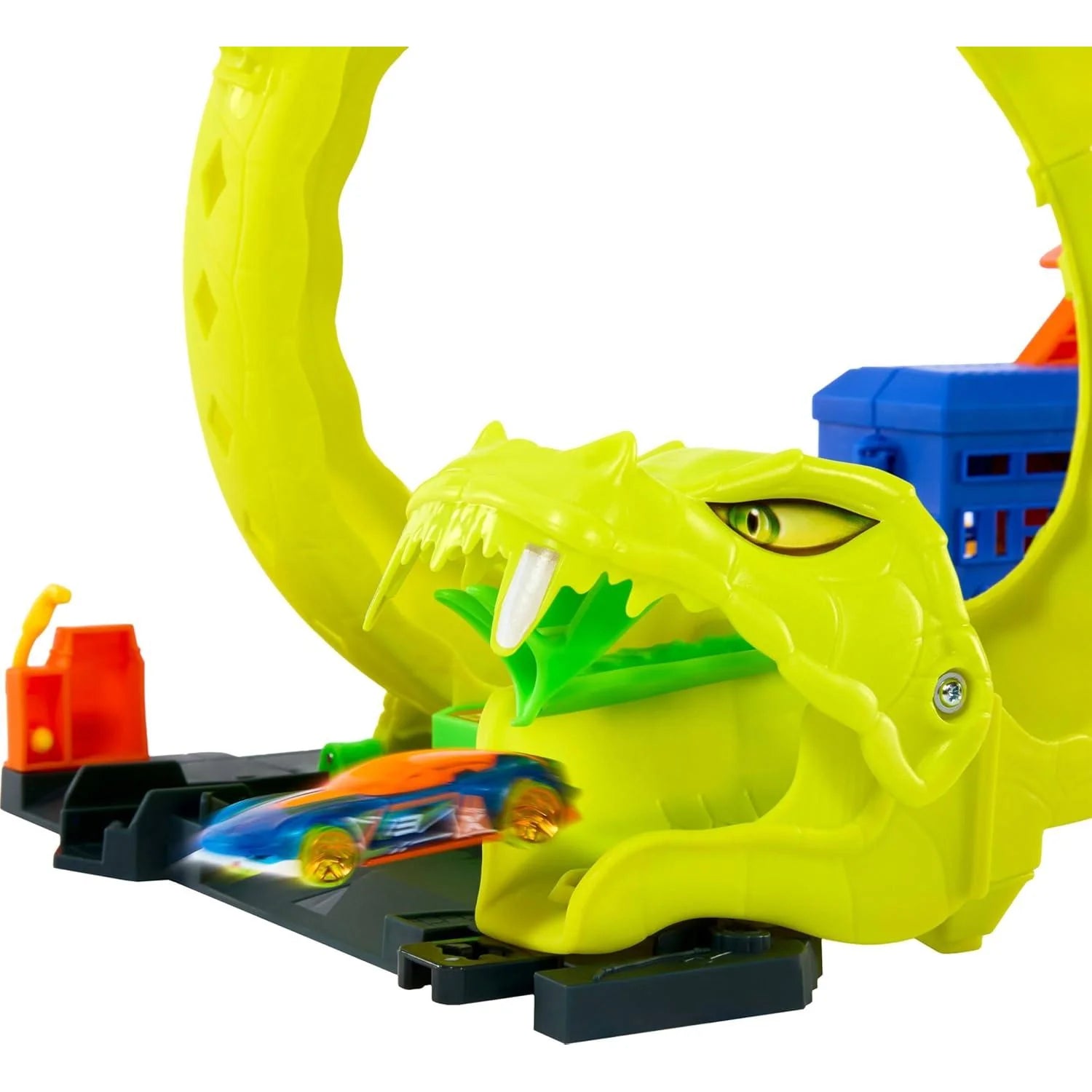 Hot Wheels Monster Trucks Snake Slam Takedown Playset