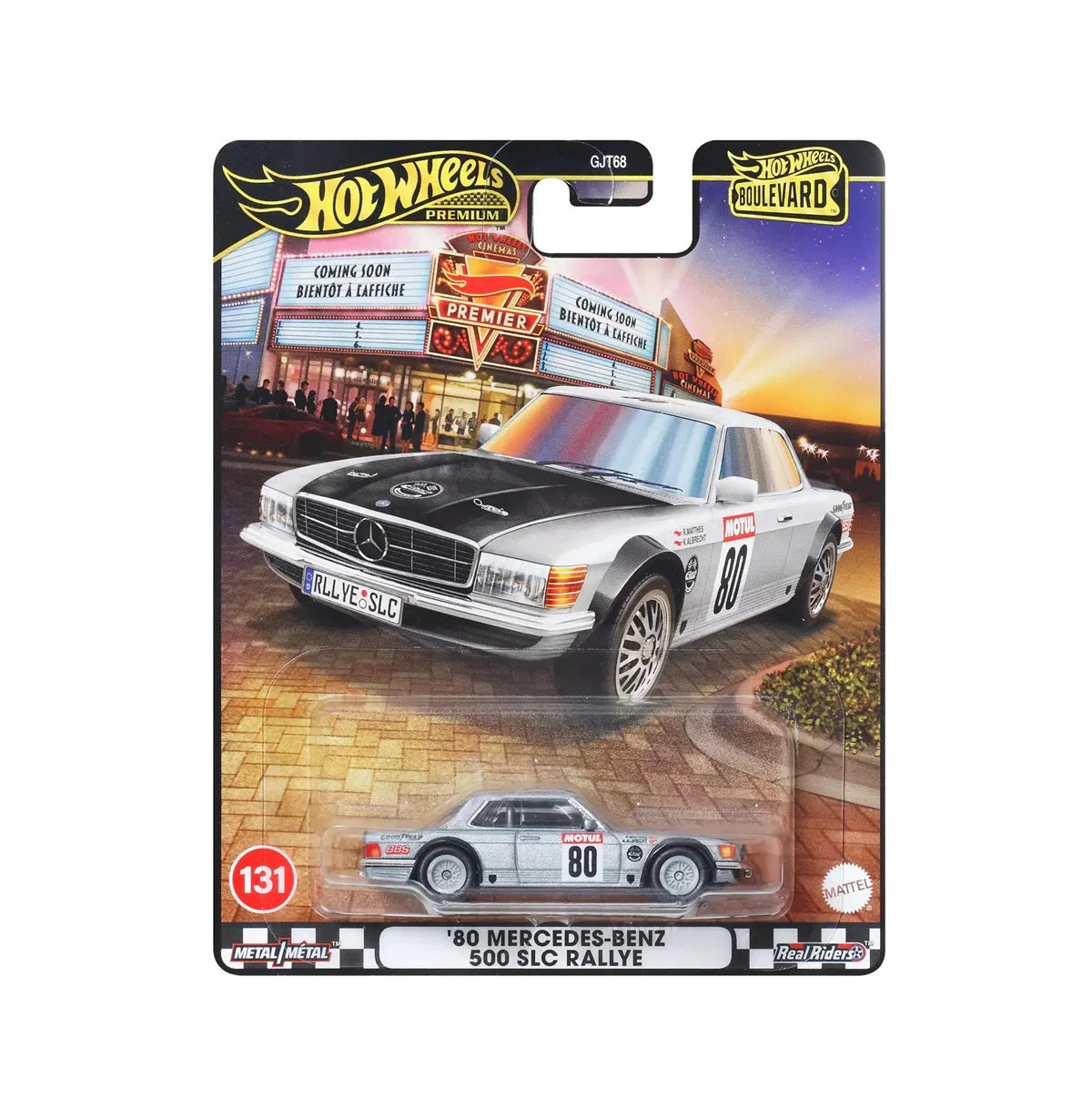 Hot Wheels Boulevard #131 80 Mercedes 500SCL Rally