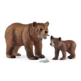Schleich Grizzly Bear Mother & Cub