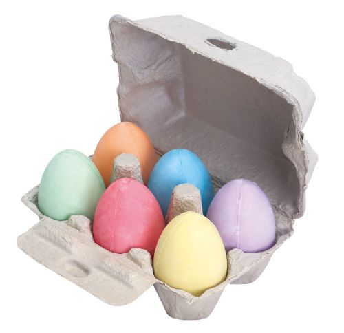 Box Of Chalk Eggs