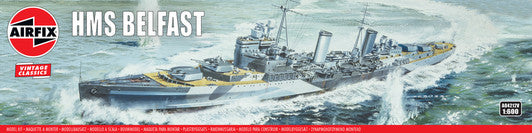 Airfix Hms Belfast 1:600 Scale Model Kit