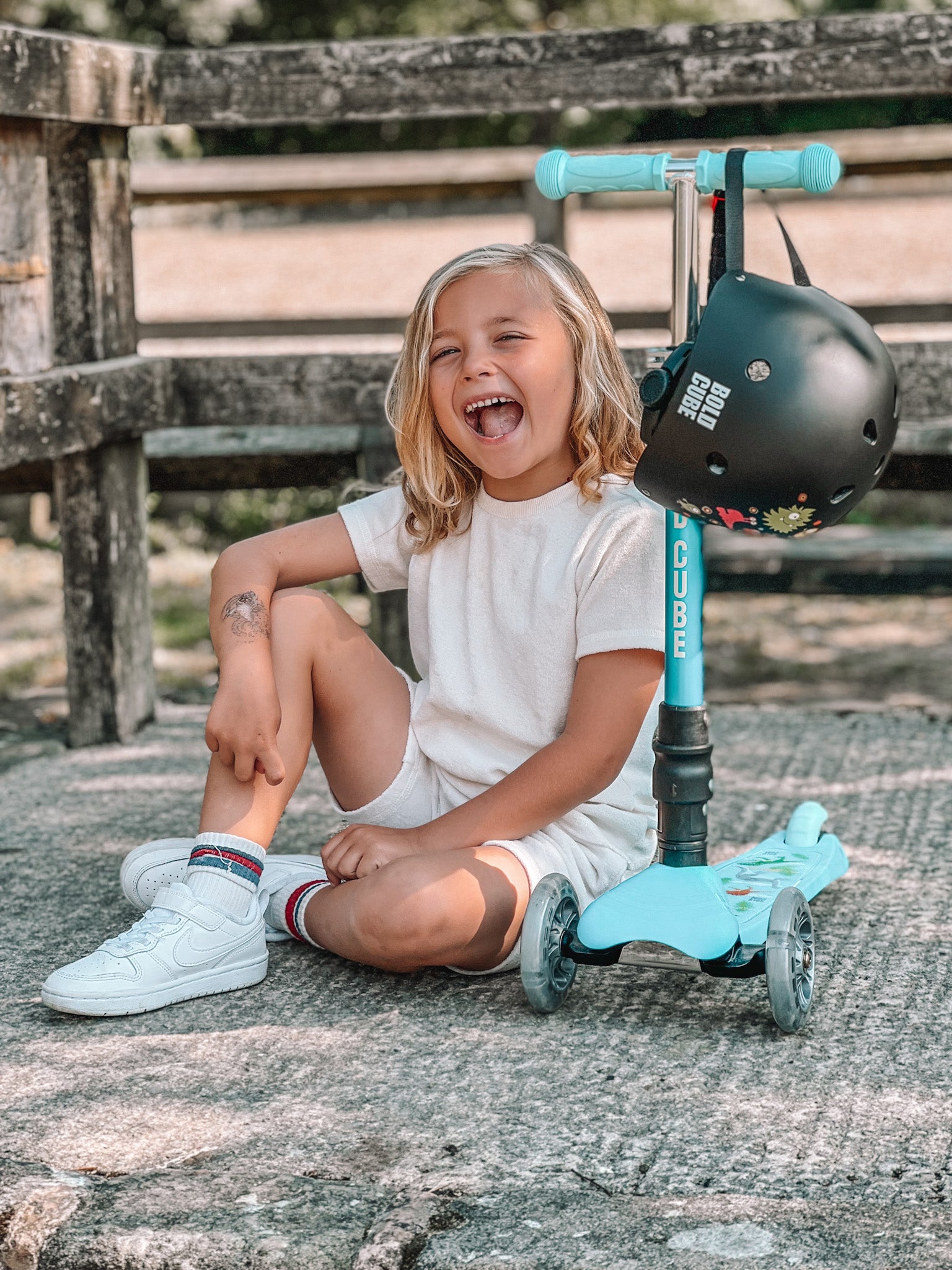 Foldable Teeny Scooter Blue