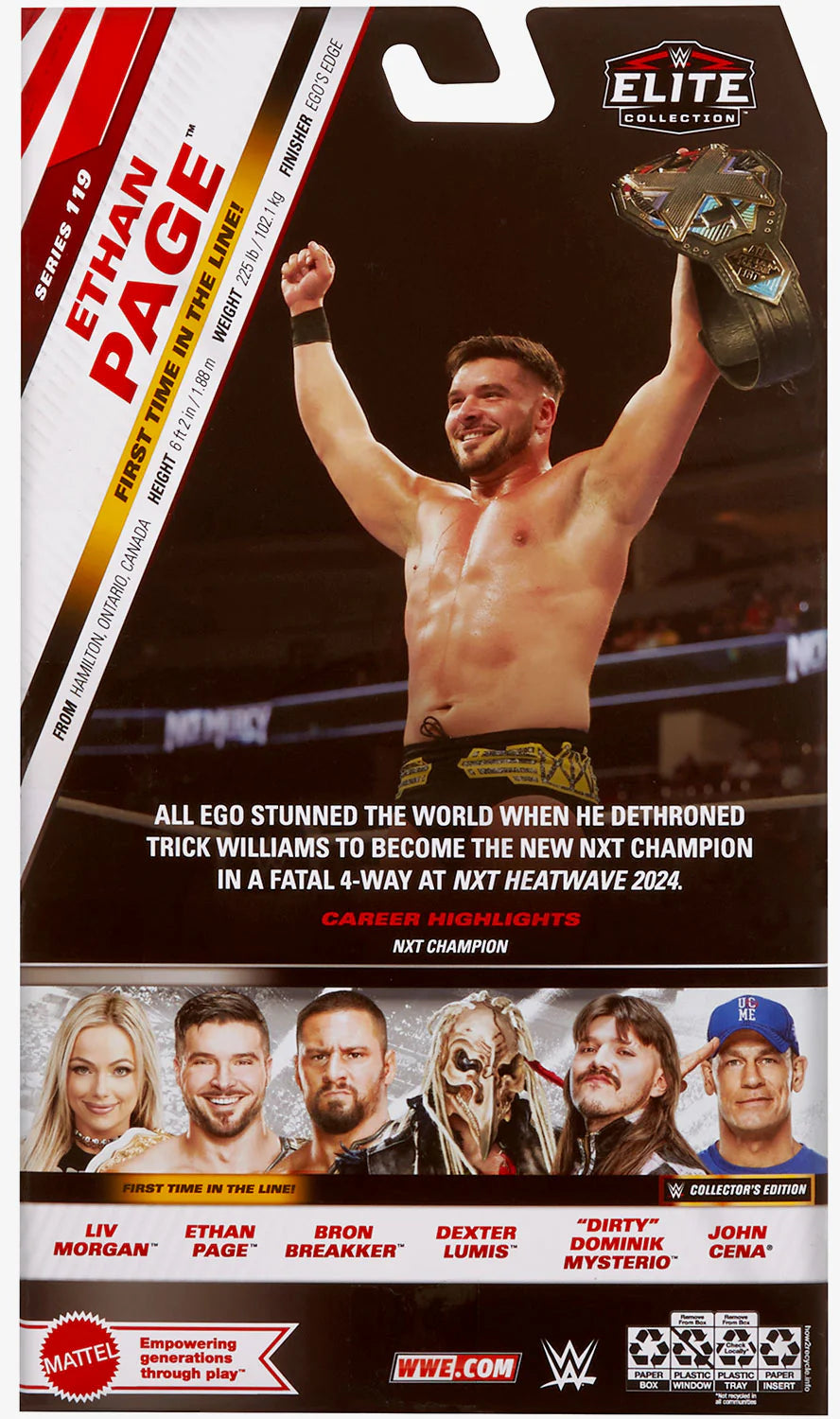 WWE Ethan Page Elite Action Figure Series 119