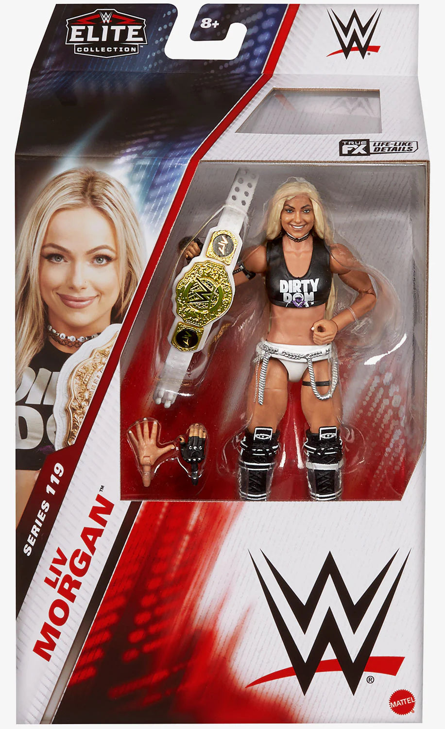 WWE Liv Morgan Elite Action Figure Series 119