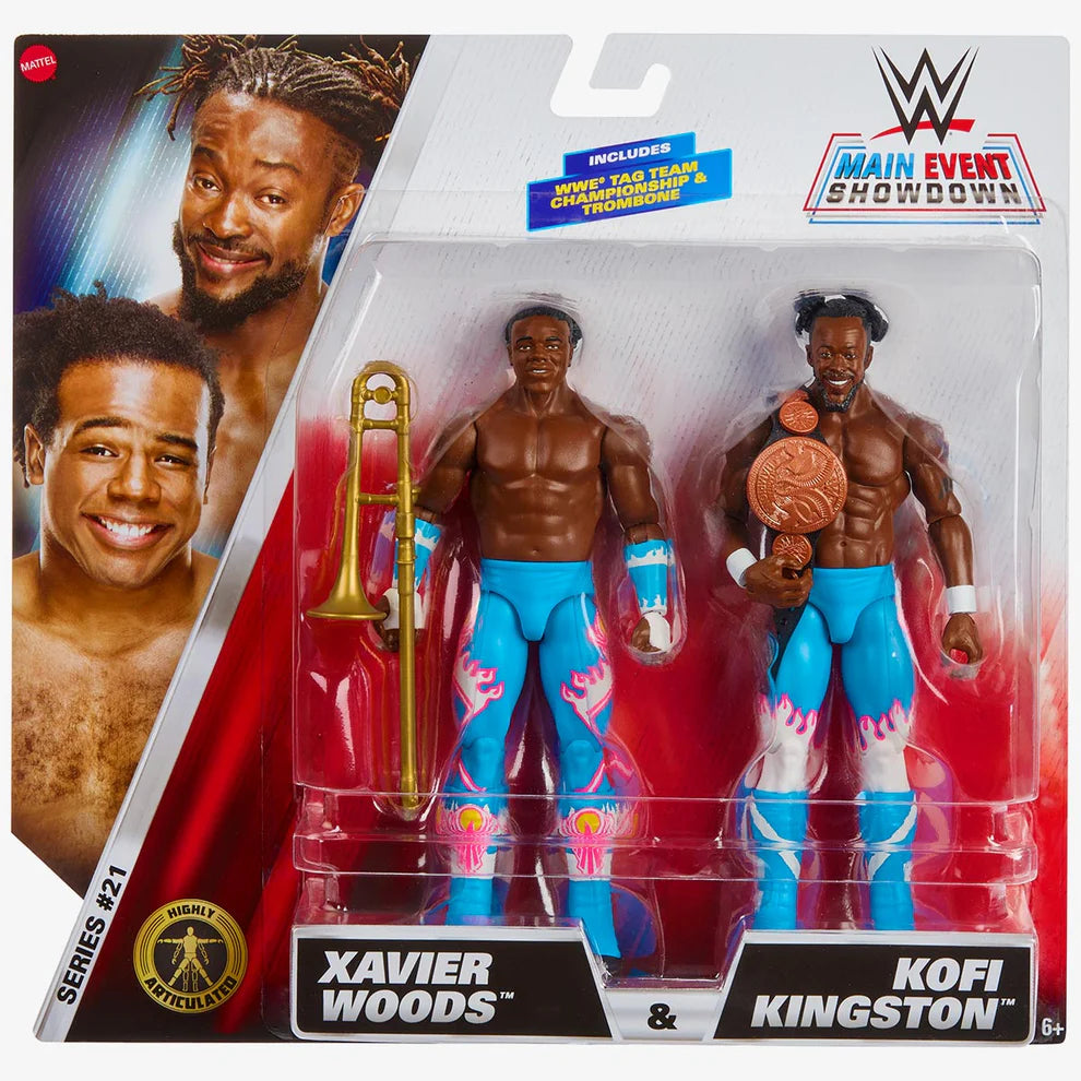 WWE Main Event Showdown Xavier Woods & Kofi Kingston
